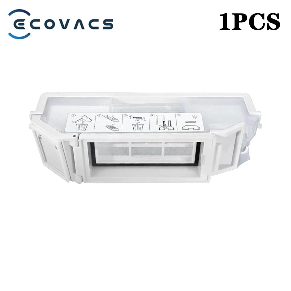 Ecovacs Deebot T30 Pro Omni / YEEDI M12 Pro+ Parts – Roller Brush, Side Brush, HEPA Filter, Dust Bag, Mop Cloth & Bracket