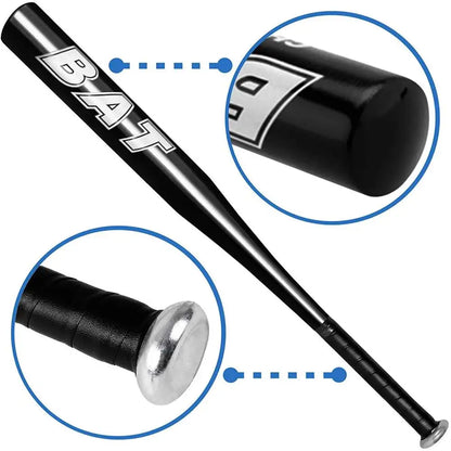Aluminum Alloy Baseball Bat & Softball Gloves Set – 20-inch, Thickened, 4 Colors for Outdoor Sports, Self-Defense Gear