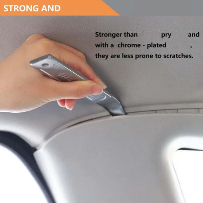 4140 Metal Pry Tool – Automotive Trim Removal Bar for Interior & Exterior Panels
