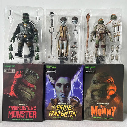 NECA Teenage Mutant Ninja Turtles Action Figures – Last Ronin Leonardo, April O’Neil, Casey Jones, Michelangelo, Raphael & More