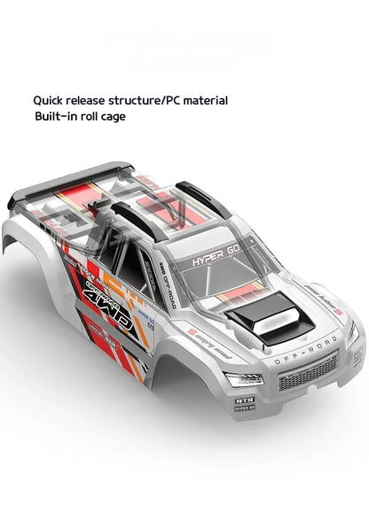 MJX 10208 Small Monster 1/10 Hypergo – 2.4G Brushless High-Speed RC Off-Road Vehicle for Adults, Professional Remote Control Car