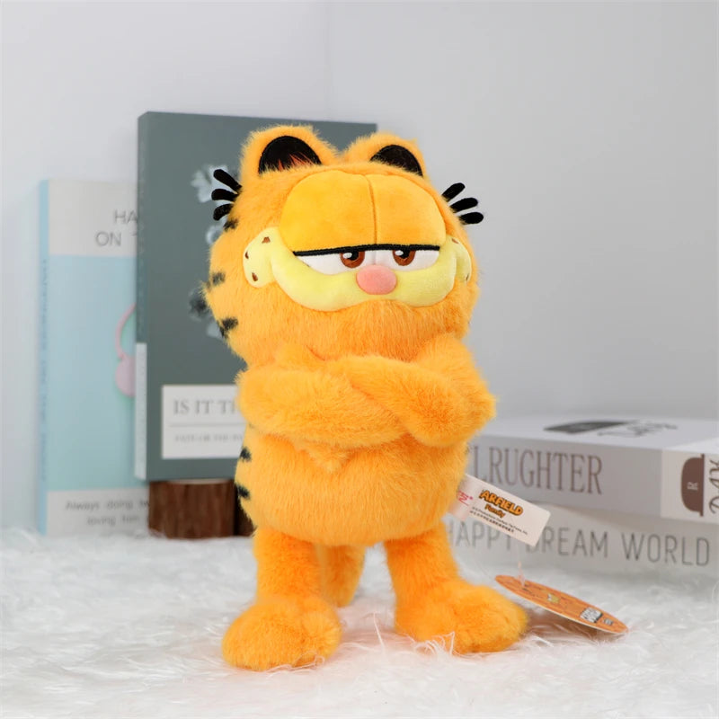 Original Garfield Family Plush Toys — Kawaii Soft Stuffed Garfield & Odie Dolls for Kids