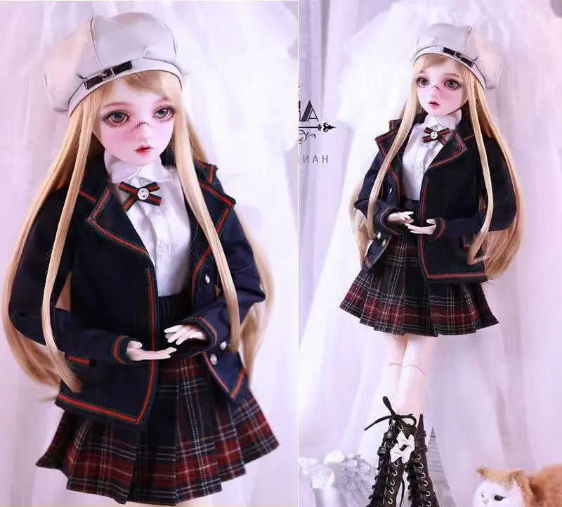 60cm BJD Doll Clothes – Cute Kawaii Outfits for 1/3, 1/4 & 1/6 Dolls, Variety of Accessories for Children’s Toys