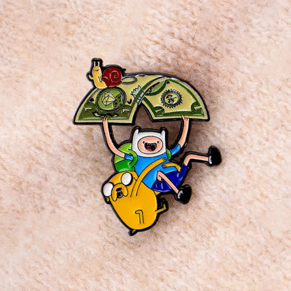 Cartoon Dog Enamel Pin - Cute Game Figure Brooch Lapel Badge for Coats, Clothing & Gifts