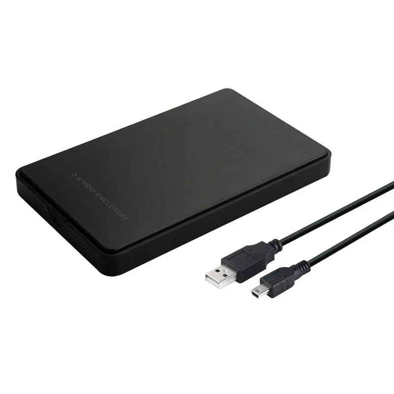 2.5-Inch SATA to USB 3.0 HDD Case – 5Gbps Hard Drive Enclosure for 4TB SSD, Optibay Caddy Hard Disk Box