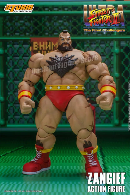 Storm Toys Street Fighter Zangief Action Figure – Movable Collectible Model from The Final Challengers