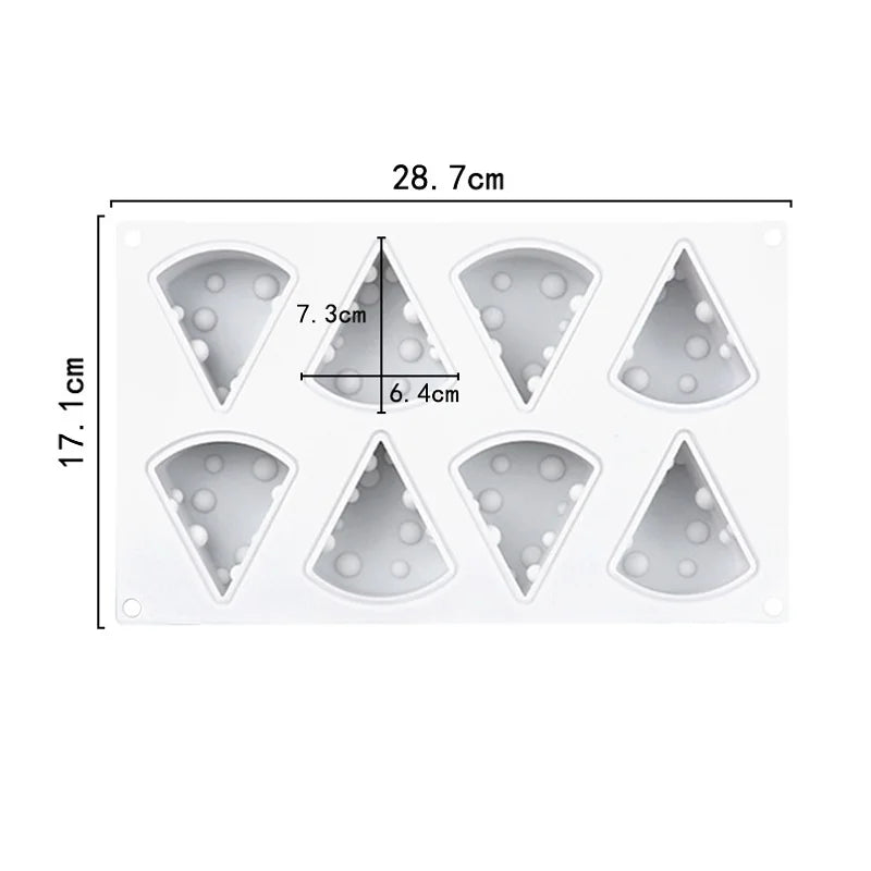 3D Lemon Shape Silicone Cake Mold — French Dessert Baking Tools for Brownies, Mousse & Pastry Decoration