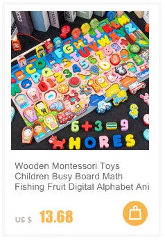 30PCS Montessori Wooden 3D Cartoon Animal Puzzle – Educational Jigsaw Board Game for Kids