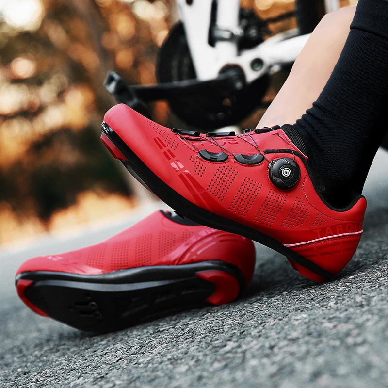 LiXingMing Road Cycling Shoes — Men & Women Racing Sneakers with SPD Cleats