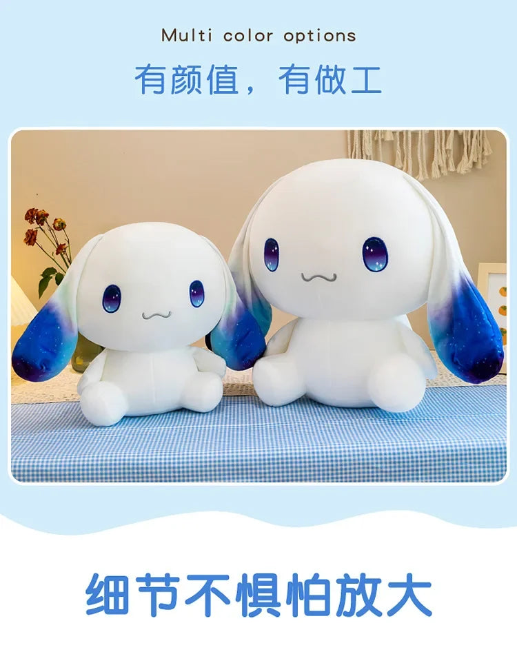 Sanrio Cinnamoroll Plush Doll – Kawaii Stuffed Toy with Pillow, Perfect Gift for Girls