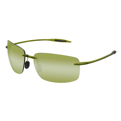 MAXJULI The Matrix Classic Polarized Sports Rimless Sunglasses – Ultralight Rectangle Frame for Men, Driving, UV400 Protection, Model MJ8009
