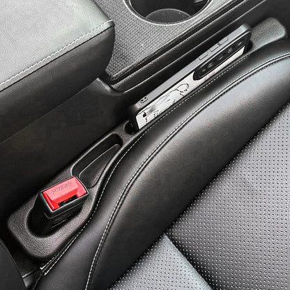 Car Seat Gap Filler – Leak-Proof Side Seam Plug Strip, Wallet & Phone Holder, Universal Car Accessory