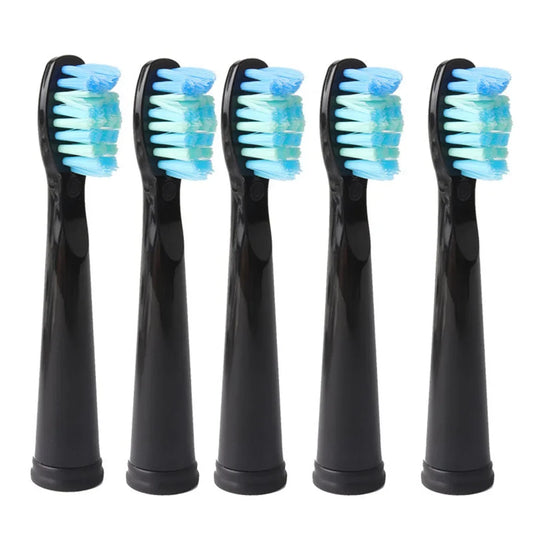 5PCS Seago Electric Toothbrush Heads - Replacement Brush Heads Compatible with SG Series Toothbrush Models