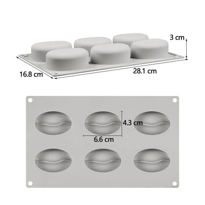 3D Fruit Shape Silicone Cake Mold — French Dessert Baking Tools for Brownies, Mousse & Pastry Decoration