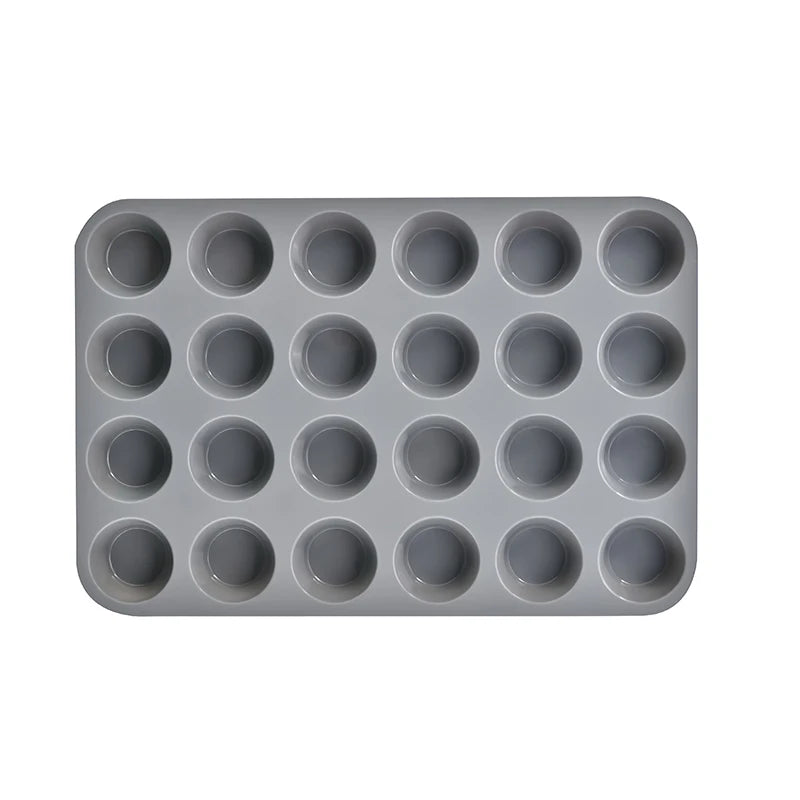 12/24 Hole Silicone Baking Mold - 3D Sphere Chocolate Mold Cupcake Muffin Cake Pan for DIY Dessert Kitchen Tools