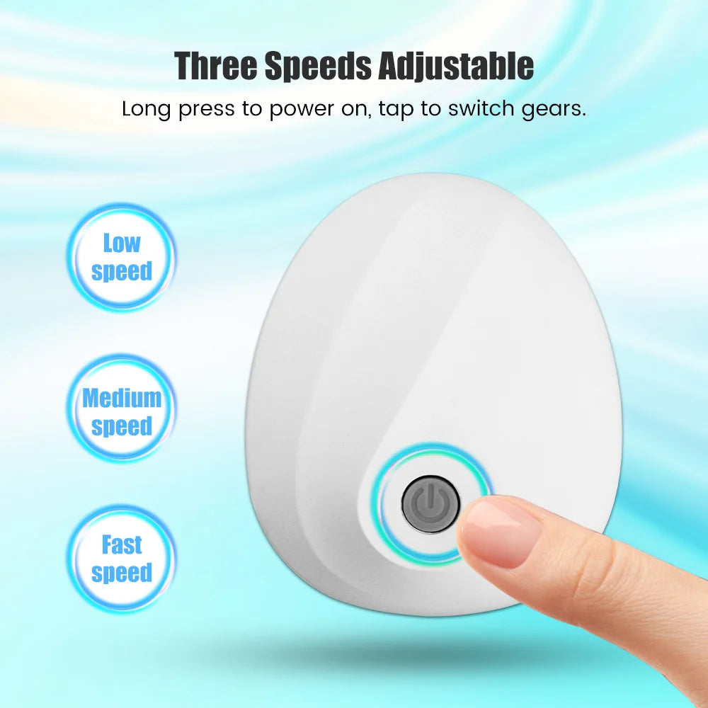 Electric Head Scalp Massager — 4 Kneading Heads for Hair Growth, Deep Tissue Relaxation & Pet Use
