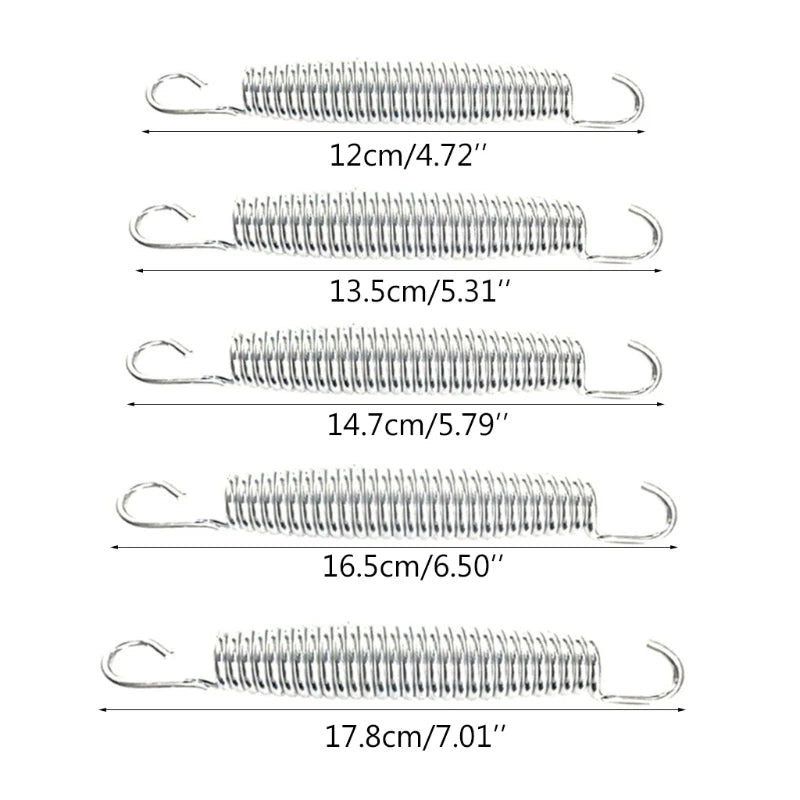 Heavy-Duty Galvanized Trampoline Springs – Steel Replacement for Superior Bounce and Durability