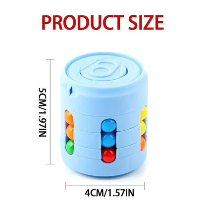 Multifunction Fidget Spinner Toy - Colorful Bean Finger Spinner for Stress Relief, Focus & Relaxation for Kids and Adults
