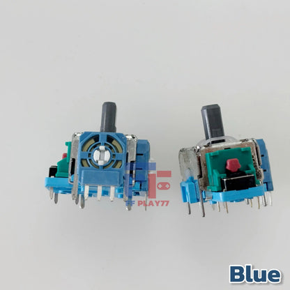 100pcs Original Blue 3D Analog Stick Potentiometers – Replacement for PS5 DualSense Controller Joystick Buttons