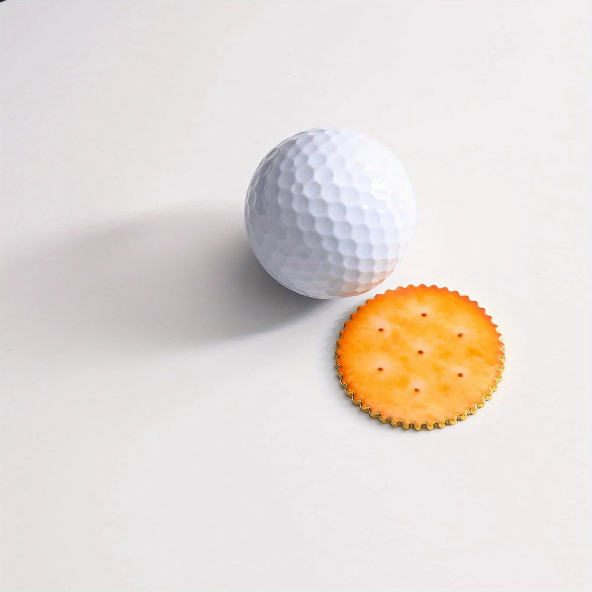 Gilmore Cracker Golf Ball Markers – 4 or 6 Pack Funny Premium Golf Accessories and Gifts for Men, Women, and Golfers