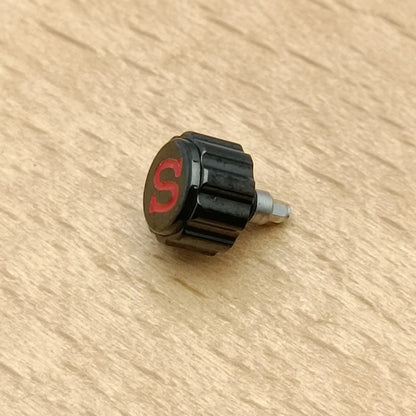 Silver, Gold & Black Watch Crown — Replacement for NH34/NH35/NH36 Movements SKX007