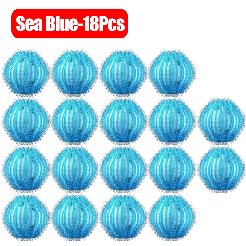 Reusable Pet Hair Filter Balls - Washing Machine Lint Remover Floating Balls for Dog & Cat Hair Catcher