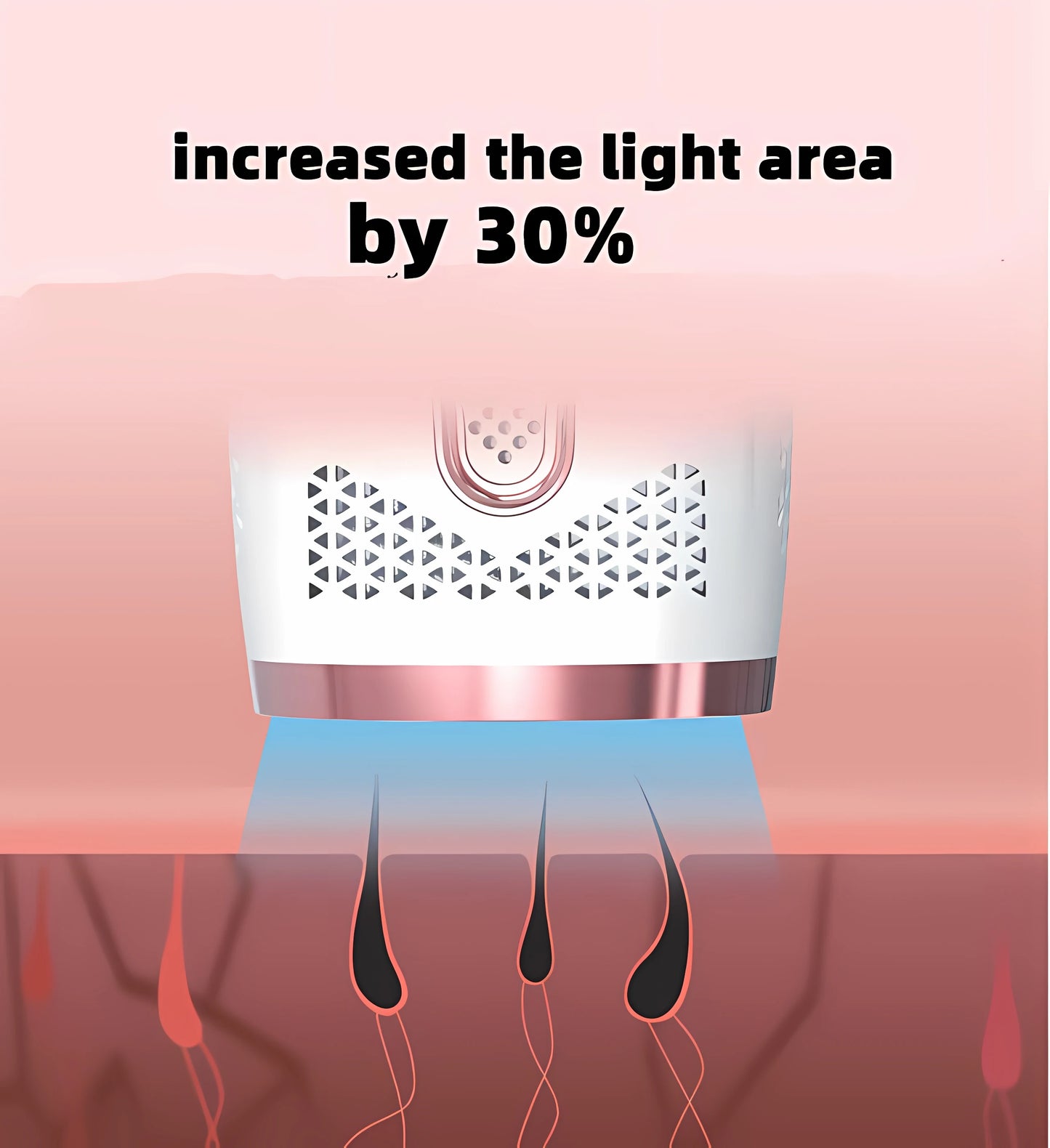 IPL Epilator Laser Hair Removal Device – 999,999 Pulses Permanent Bikini & Body Photoepilator Trimmer