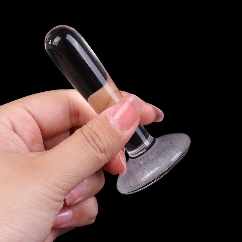 Transparent Glass Pigment Muller - Mineral Paint Grinding Tool for Chinese Painting & Tempera