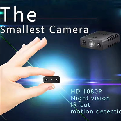 XD Mini 4K Full HD WiFi Security Camera – Night Vision Waterproof Home Surveillance Video Recorder with Remote Monitoring