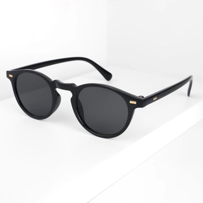 Small Round Sunglasses — Retro Classic UV400 Shades for Men & Women, Perfect for Travel, Shopping & Hiking