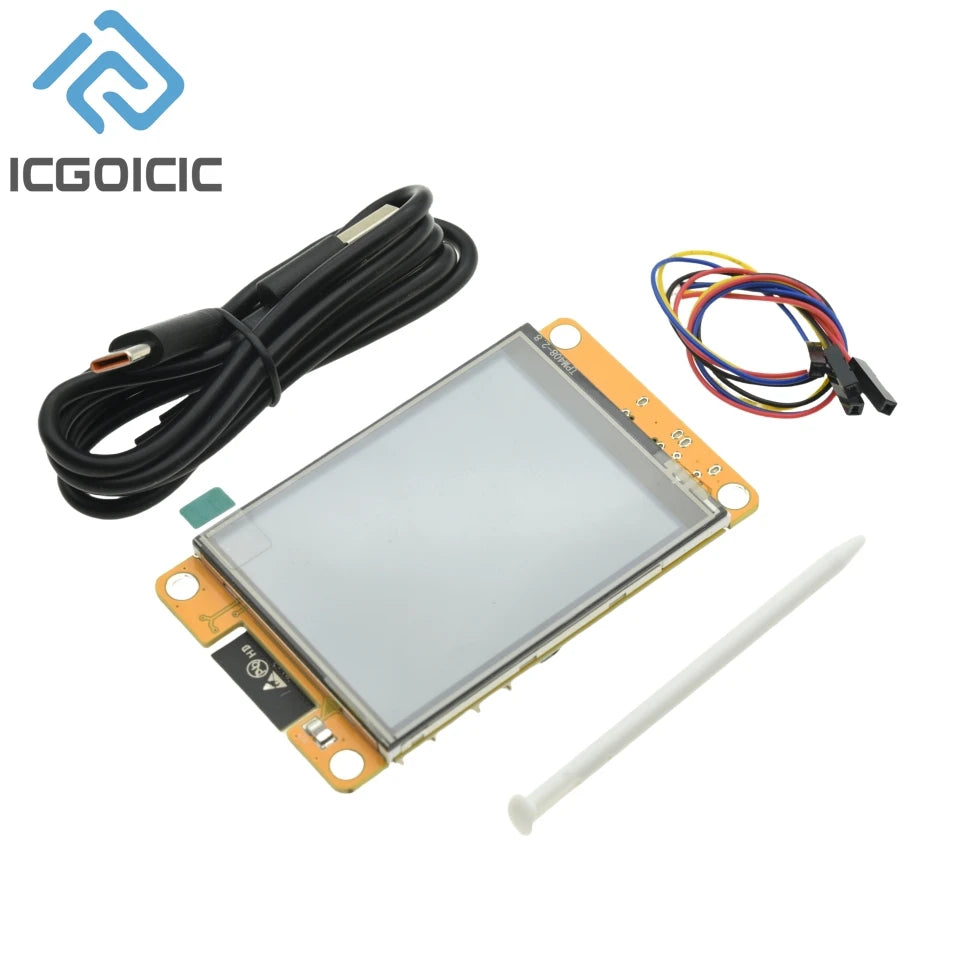 ESP32 Arduino Development Board with 2.8" TFT LCD Touch Screen – 240x320 Smart Display, WiFi & Bluetooth Module