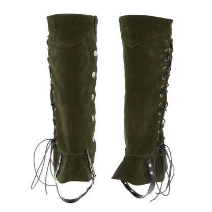 Pirate & Knight Boot Covers – Medieval Costume Shoes Cover for Men, Steampunk & Cosplay Props