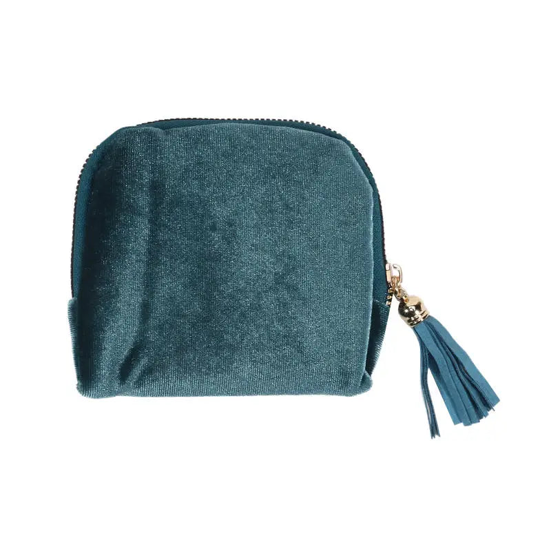 Tassel Jewelry Storage Bag - Large Capacity Travel Pouch for Rings, Bracelets & Accessories
