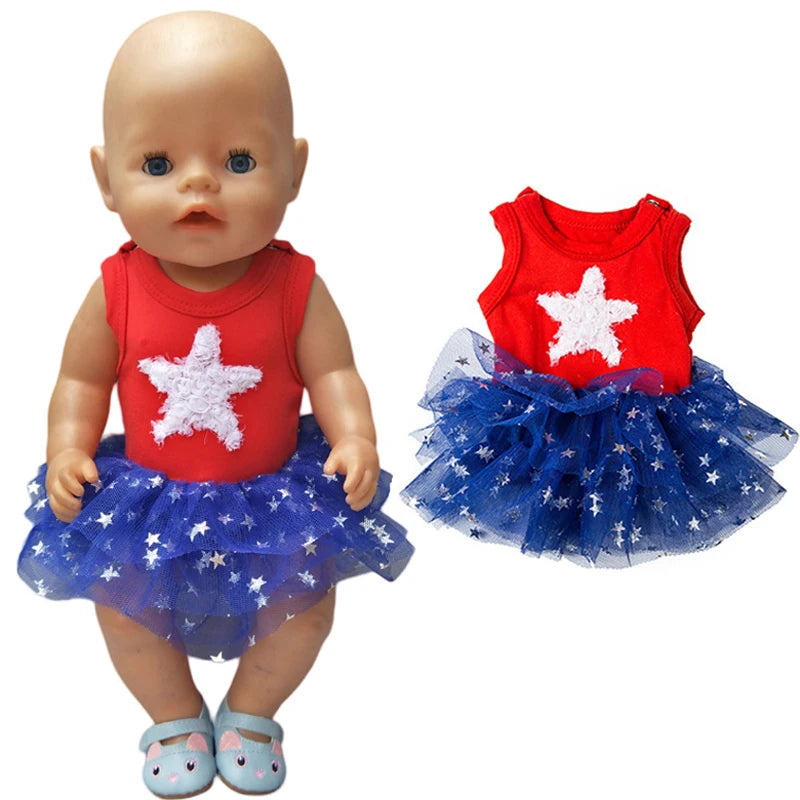 18-Inch American Girl Doll Clothes – Coat, Tights & Pants Outfit for Newborn & Baby Dolls