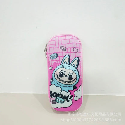 Cute Rabu Cartoon Pencil Case – Large-Capacity Stationery Storage, School Supplies & Birthday Gift for Kids