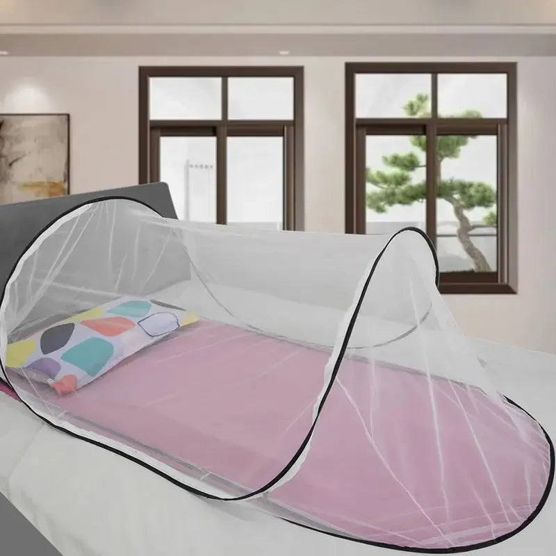 Outdoor Camping Mosquito Net – Portable Foldable Bed Tent for Family, Travel & Picnics