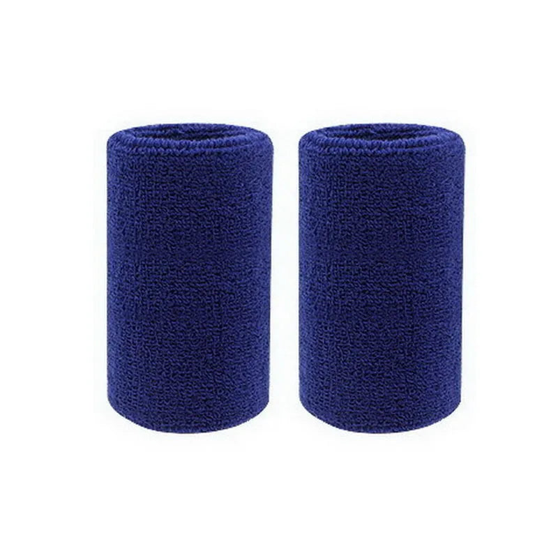 2PCS Sports Wristbands – Tennis & Fitness Sweat Bands for Basketball, Volleyball, Padel with Wrist Guard Cuffs