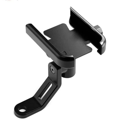 Aluminium Alloy Shockproof Mobile Phone Holder – Motorbike & Electric Car Navigation Mount for Riding & Delivery