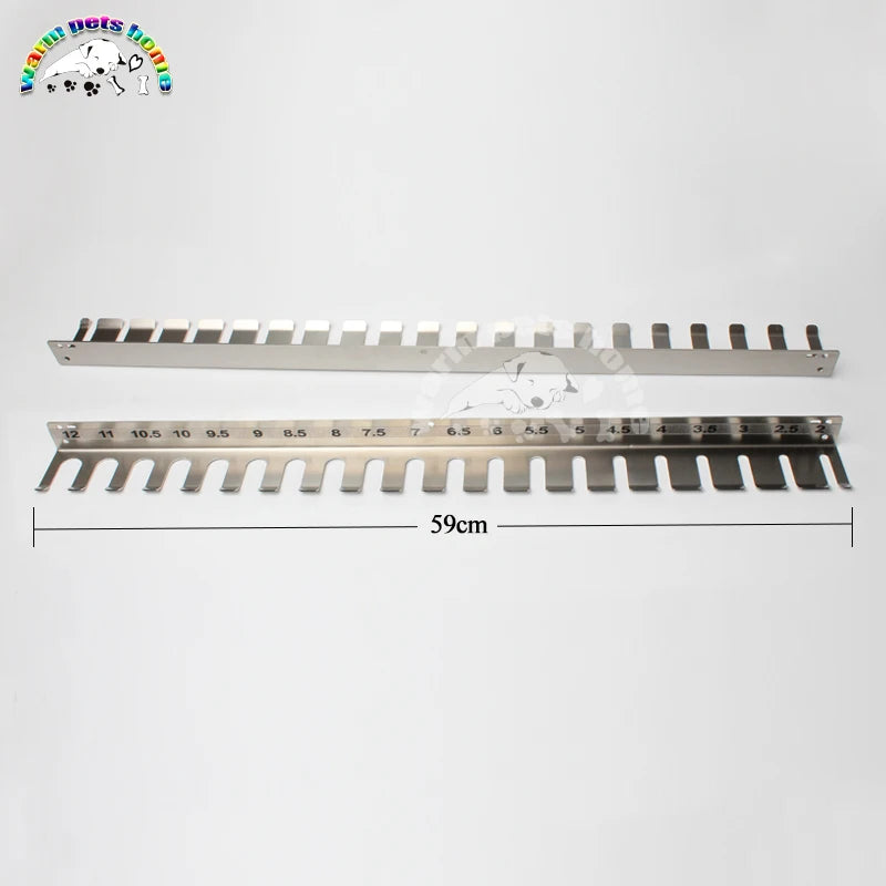 304 Stainless Steel Endotracheal Tube Rack — Intubation Hanger & Trachea Cannula Holder for Veterinary Clinic