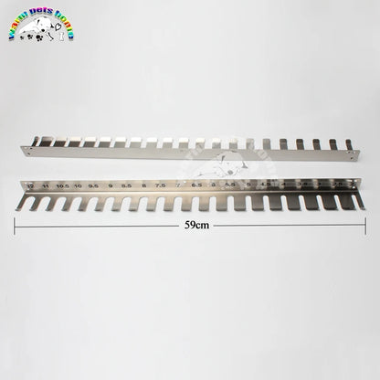 304 Stainless Steel Endotracheal Tube Rack — Intubation Hanger & Trachea Cannula Holder for Veterinary Clinic