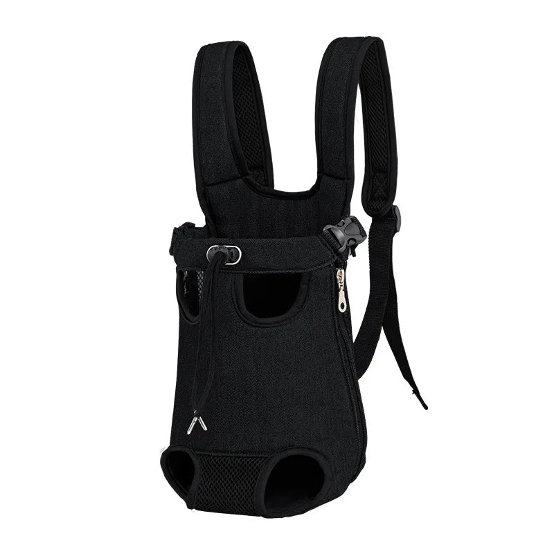 Adjustable Cat Carrier Bag – Double Shoulder Pet Backpack, Portable Travel, Outdoor, Camping & Hiking Bag for Cats and Small Dogs