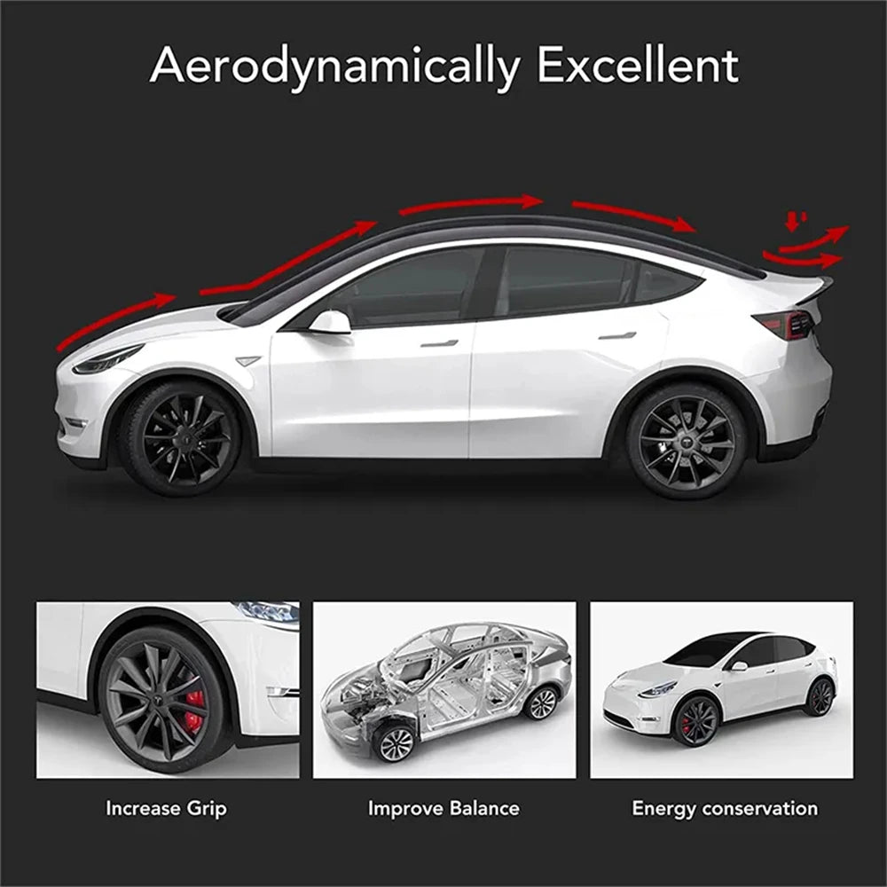Newest Model 3 Highland 2025 Rear Spoiler – High-Performance Wing for Tesla Model Y (2017-2024) Car Accessories