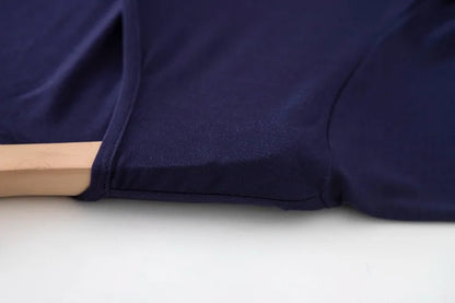 Women’s Modal Short-Sleeve Night Dress – Mid-Length Cotton Sleep Top with Buttons, Plus Size Pajamas