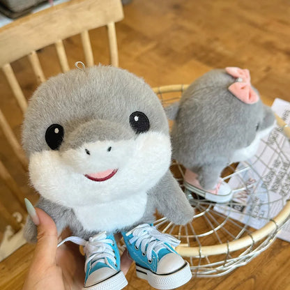 Tungtungtung Italian Brainrot Shark Plush Doll – Soft Anime Plushie Stuffed Pillow Toy