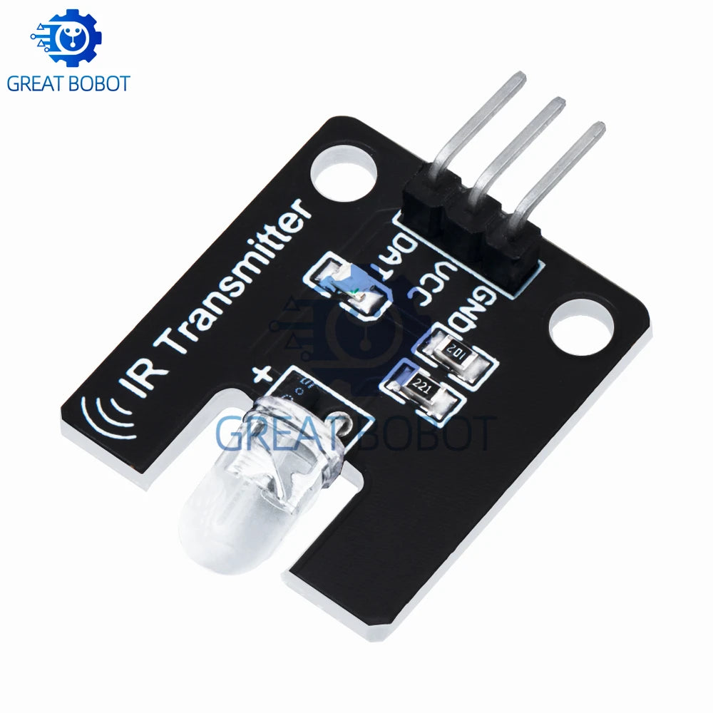 BS 1Set IR Infrared Transmitter & Receiver Module – 38kHz Digital Sensor with Remote Control for Arduino