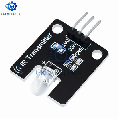 BS 1Set IR Infrared Transmitter & Receiver Module – 38kHz Digital Sensor with Remote Control for Arduino
