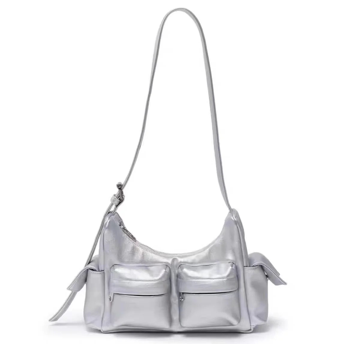 SAMO ONDOH South Korean Shoulder Bag — Hong Eun-Chae & Song Yuqi Inspired Motorcycle Underarm Bag