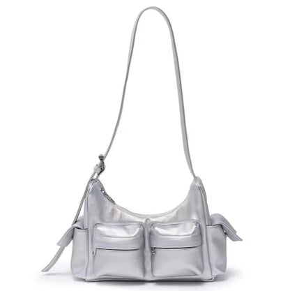 SAMO ONDOH South Korean Shoulder Bag — Hong Eun-Chae & Song Yuqi Inspired Motorcycle Underarm Bag