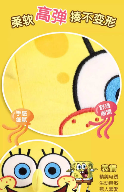 Anime Spongebob SquarePants Plush Toys – Patrick, Squidward, Mr. Krabs & Gary Stuffed Cartoon Toys, Birthday Gift for Kids