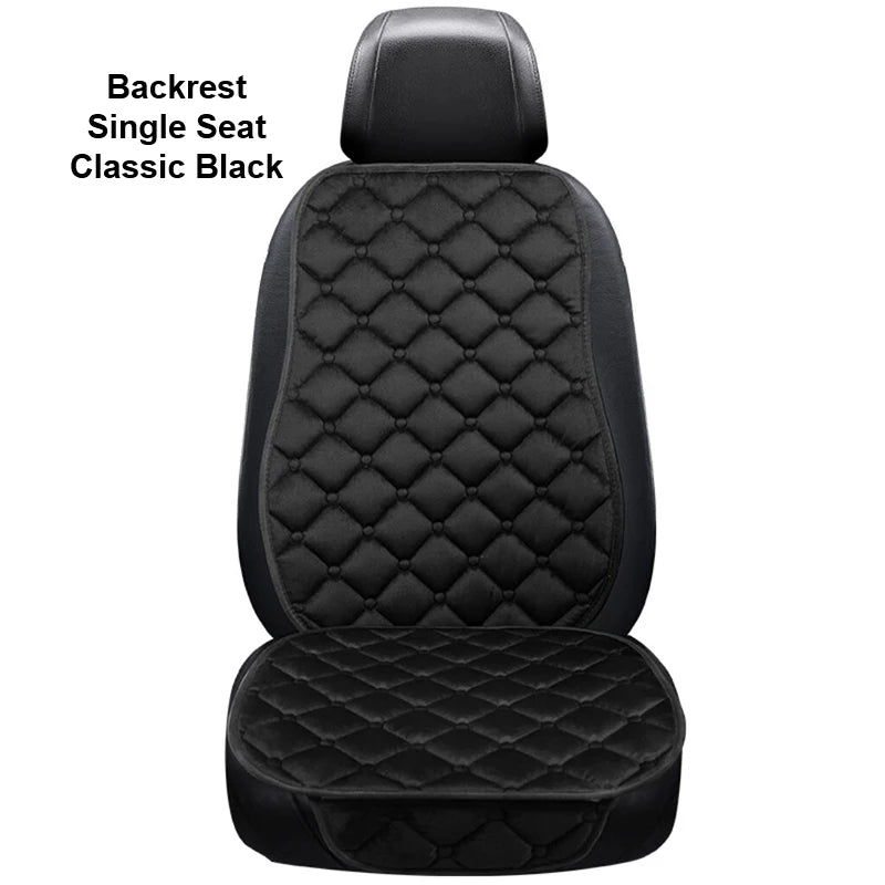 Universal Winter Warm Car Seat Cover Protector Set – 3-Piece Rear Seat Cushion Auto Interior Protection for Cars, SUVs & Vans